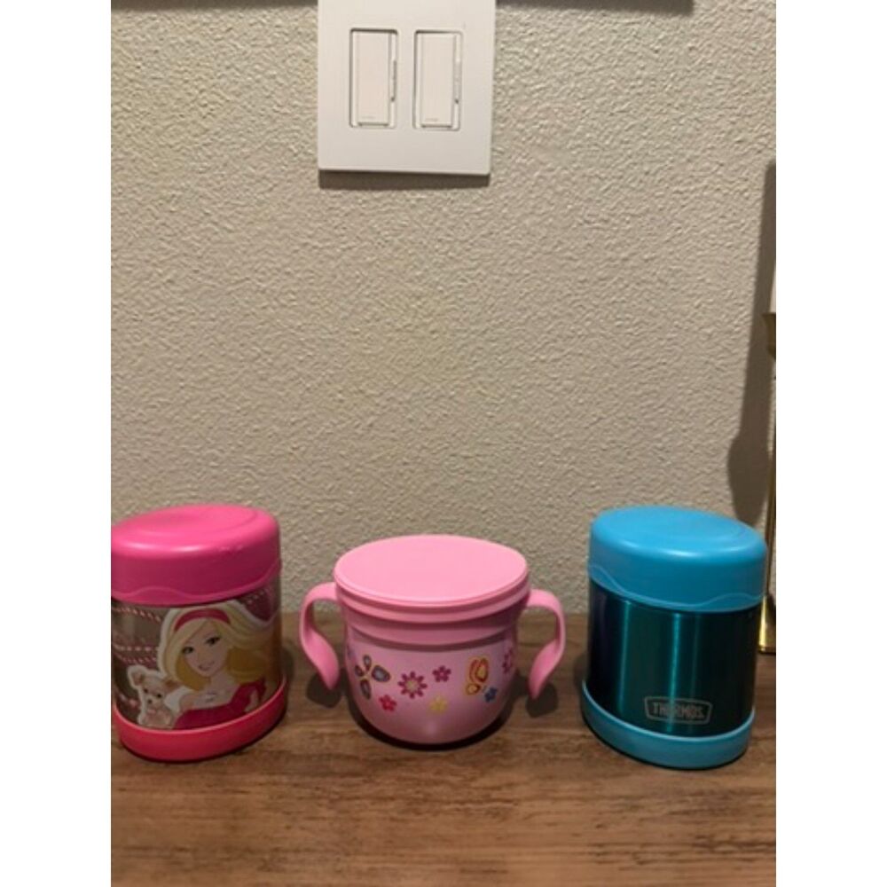 Thermos - Barbie & Blue Lot with Gobble N Go Cup